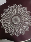 VTG Federal Glass Petal Serving Plate , This Pattern Was Manufactured 1960's