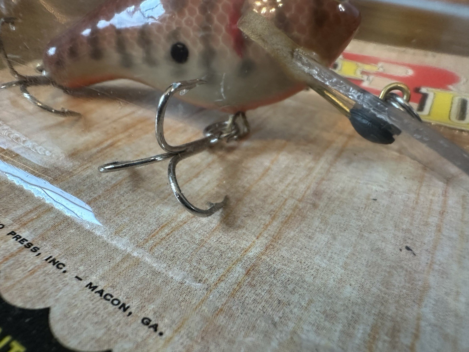 Vintage All Brass Bagley Diving Killer B2 DKB2-DC Dark Crayfish NIP