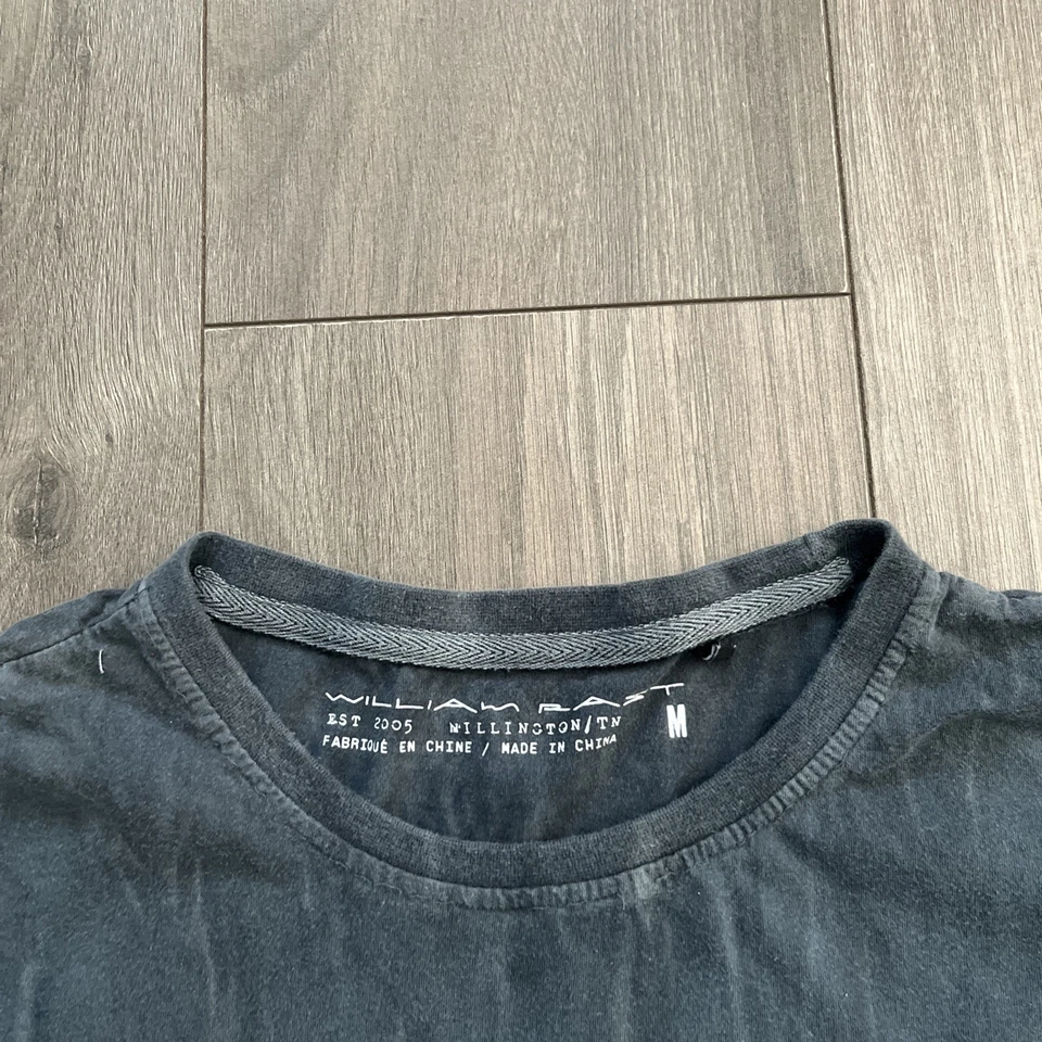 Camiseta William Rast Para Hombre M Gris Azul Tie Dye Foto 2 de 4