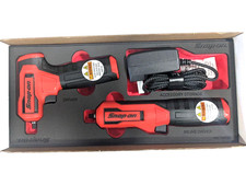 New Snap-on Ctnn1q3kf Nano Axcess Tool Kit Red 14 Drive Hex Bit 2pc