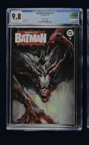 Absolute Batman #15 CGC 9.8 Graded Ivan Tao Edition Limited 1000 Absolute Joker