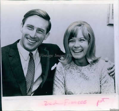 1966 John D Rockefeller 4Th And Fiancee Sharon Percy Politics New Yor 7X9 Photo