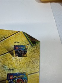 Lego 8079 Atlantis Shadow Snapper Instruction manual only
