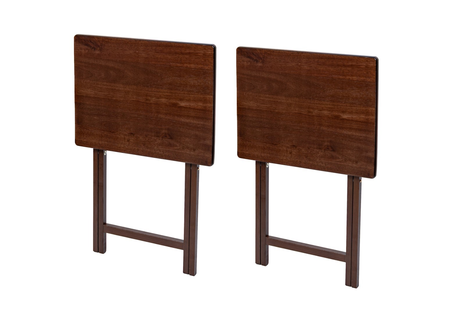Mainstays Indoor Single Folding TV Tray Table - Natural L 19 x W 15 x H 26 inch