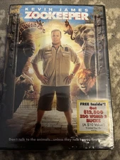 Zookeeper (DVD, 2011) New Sealed Kevin James Gag Reel Talking Animals Comedy