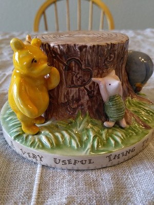 Disney Vintage Winnie the Pooh Ceramic Coin Bank