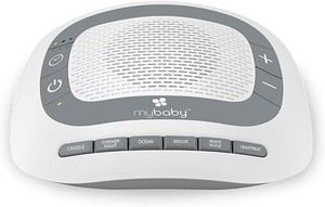 MyBaby SoundSpa White Noise for Babies 6 Soothing Sounds/Lullabies Portable