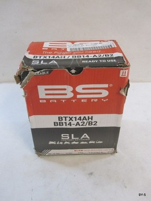 BS Battery BTX14AH BB14-A2/B2 SLA Activated 14.7Ah 12V AGM Batteries
