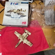 RARE Hobby Master HA1303 1/72 A-10A Thunderbolt II "Peanut" W/ BOX INCOMPLETE