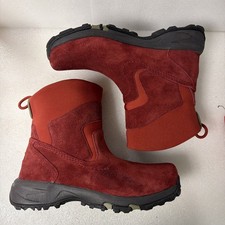 L.L.Bean Suede Thinsulate Pull On Women s Ankle Boots
