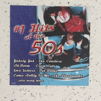 Various Artists - #1 Hits of the 50s CD 2001 Pop Rock Doo-Wop Platinum Disc