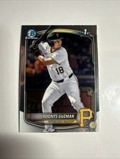 Adonys Guzman 2025 Bowman Draft #BDC-126 Pittsburgh Pirates 1st Chrome