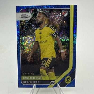 2026 Topps Chrome MLS - Hany Mukhtar # 65 - Blue Refractor /150