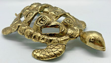 Vintage Sea Turtle Paperweight Figurine 6 x 4 x 2 By Studio