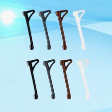 4 Pairs Silicone Eyeglasses Leg Cover Non Spectacles Leg Sleeve Accessories