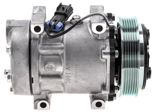 New OEM A/C Compressor SD7H15 for VOLVO VNL, VNM, VT, VN - OE# 20501069 - Picture 3 of 11