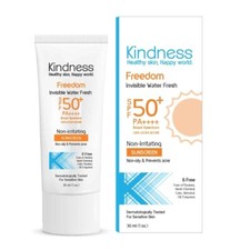 Kindness Freedom Invisible Water Fresh SPF50 PA  30ml ultralight,kind and mild