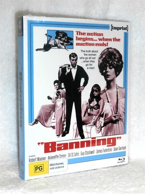 Banning (Blu-ray, 2024) NEW Robert Wagner Anjanette Comer Guy Stockwell drama