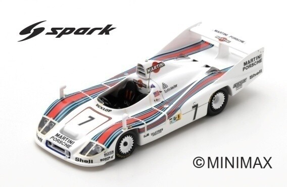 Modellino auto scala 1:18 Spark Model PORSCHE 93677 LM 1978 racing modellismo
