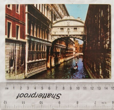 um 1970/80er Jahre AK Venedig, Seufzerbrücke
