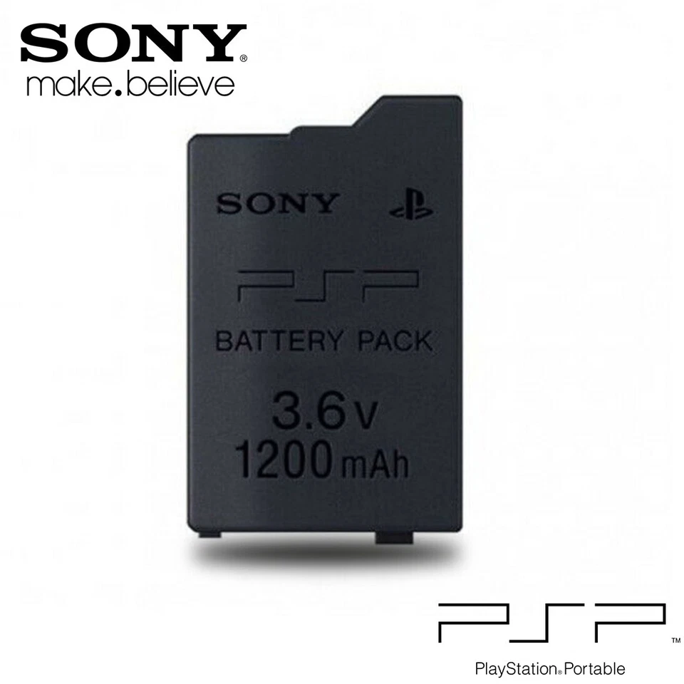 Genuine SONY PSP-S110 2000 3000 Slim A502 CONSOLE 3.6v 1200mAh PSP BATTERY - Image 3 of 4