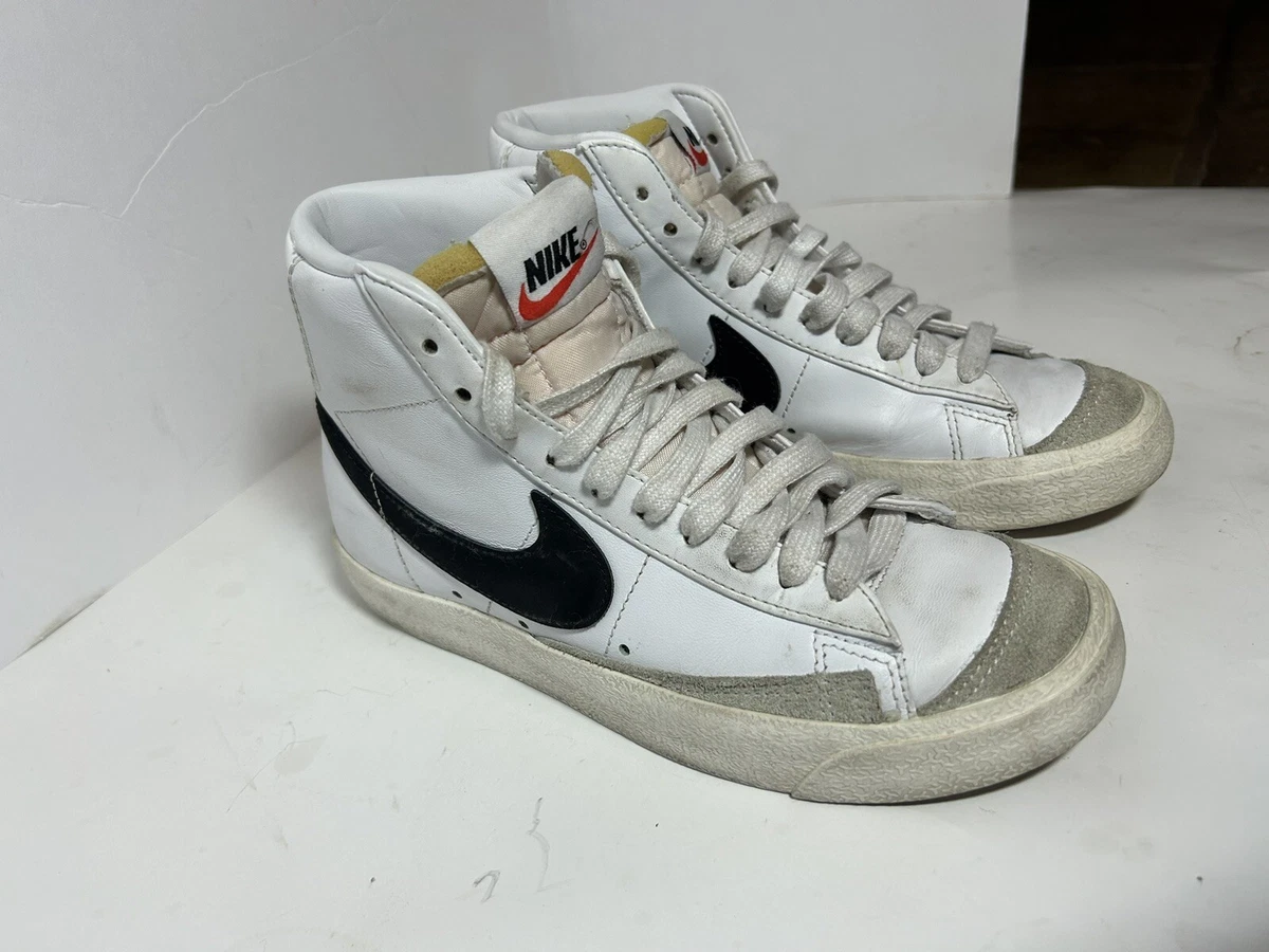 Blazer mid 77 clearance vintage white black ebay