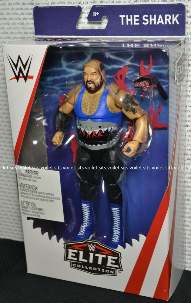Mattel WWE Wrestling Elite Collection Exclusive Figure The Shark