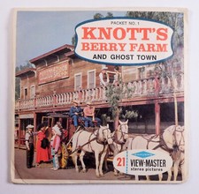 View-Master Knott's Berry Farm Buena Park California 3 reel packet A235