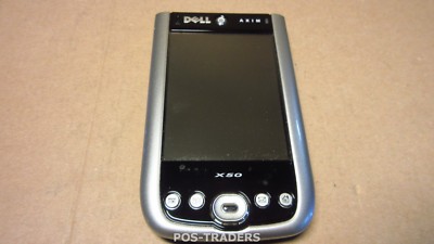 Dell Axim X50 PDA Pocket PC WiFi Bluetooth U6693 INCL BATTERY CASE/COVER  NO PEN