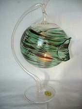 Lauscha Glas Windlicht Ständer Glasbläserei Kunsthandwerk