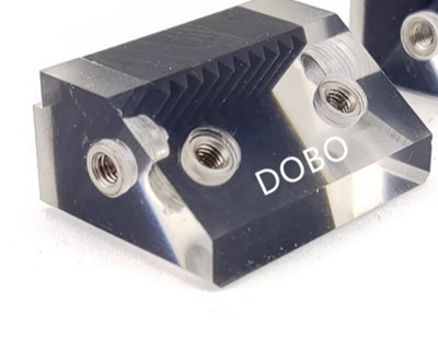 1PC SA10-N60S-Flat phased array probe wedge block oblique block acoustic wedge