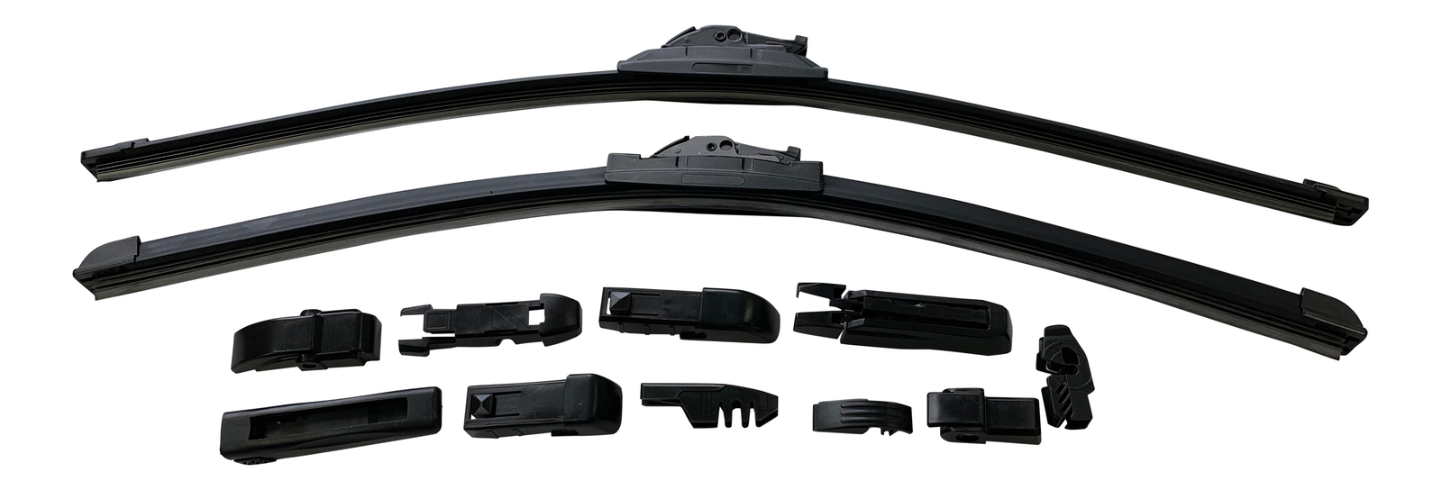 Balais D'essuie-glace Plats Avant 450+450 Mm - Pour MINI R52 R55 R57 (2004-2015) - Marque Partsline - Neufs