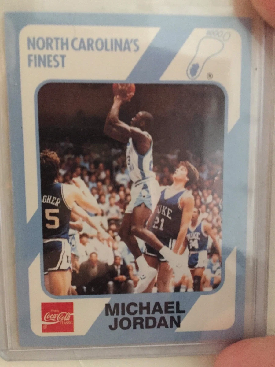 michael jordan coca cola college card value