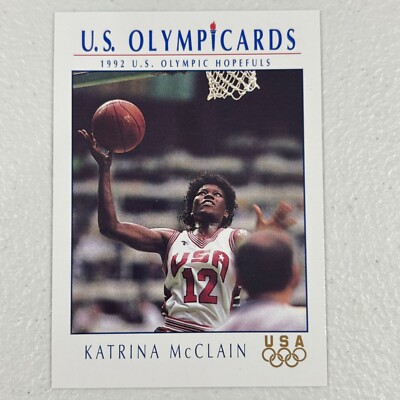 1992 Impel US Olympicards KATRINA MCCLAIN #22 Team USA Womens Basketball