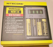 NEW NITECORE i4 Intellicharger Charger 18650 18500 14500 18350 21700 20700  AA