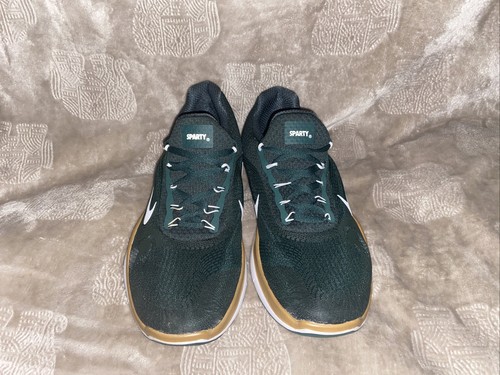 Nike Free "Sparty" Michigan State Spartans RARE Trainer Mens Shoes Size 8.5