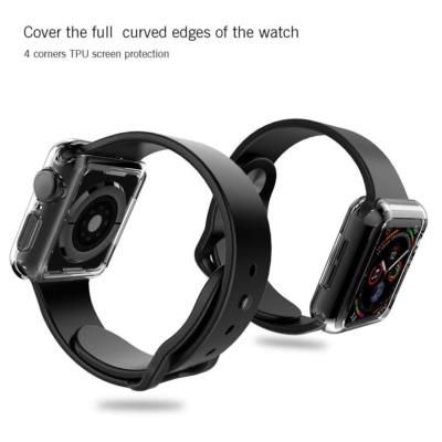 Apple Watch SE,6,5,4,3,2 Soft TPU Bumper Shockproof Ultra Thin Flexible Case