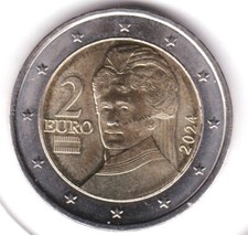 Moneta 2 euro Austria 2024 moneta obiegowa