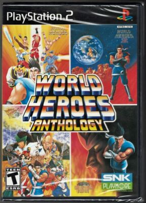 World Heroes Anthology PS2 (Brand New Factory Sealed US Version) Playstation 2