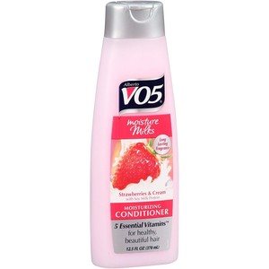 Alberto Vo5 Moisture Milks Moisturizing Conditioner Strawberries & Cream 12.5 Fl Oz (816559013039)