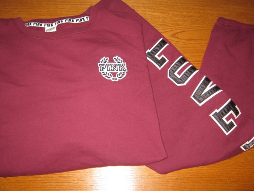 SECRET PINK MATCHING SWEATSUIT SET 