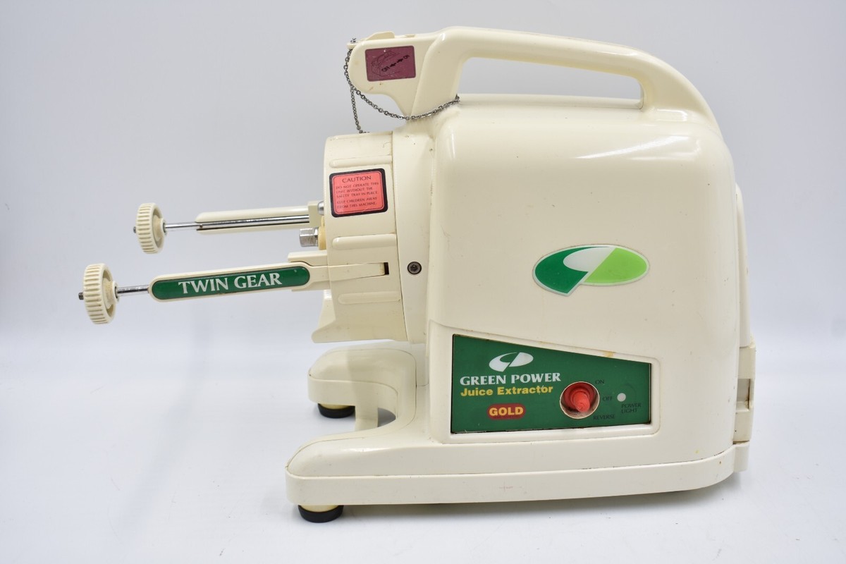 Green Power Juice Juicer Extractor Gold Motor Only | eBay