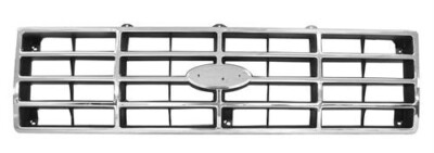 Dynacorn 1982-86 Ford Pickup Kühlergrill Einsatz - Chrom/Black - Cheltenham, UK
