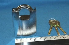 Abloy 342 model padlock with 3 working keys - high security padlock - New