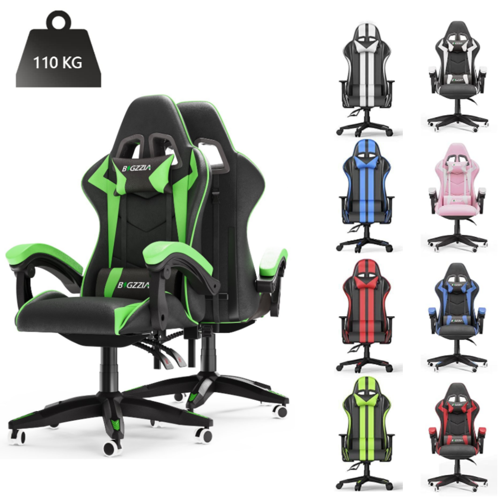 Adjustable Gaming Chair High Back Racing Office Computer Chair Ergonomic Office-image