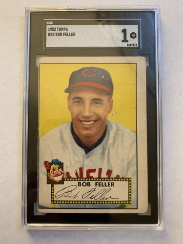 1952 Topps Bob Feller #88 SGC 1