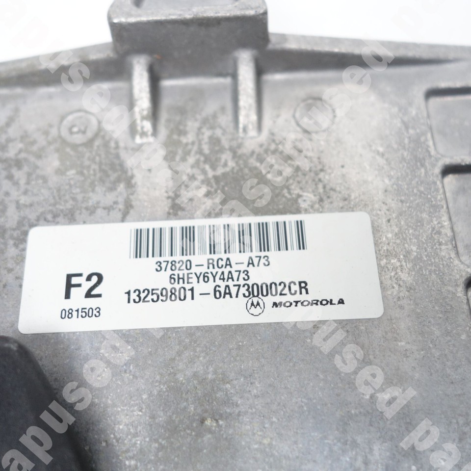 PROGRAMMED KEY PLUG & PLAY 04 HONDA ACCORD 3.0L MT ECM PCM 37820-RCA PROGRAMMED KEY PLUG & PLAY 04 HONDA ACCORD 3.0L MT ECM PCM 37820-RCA