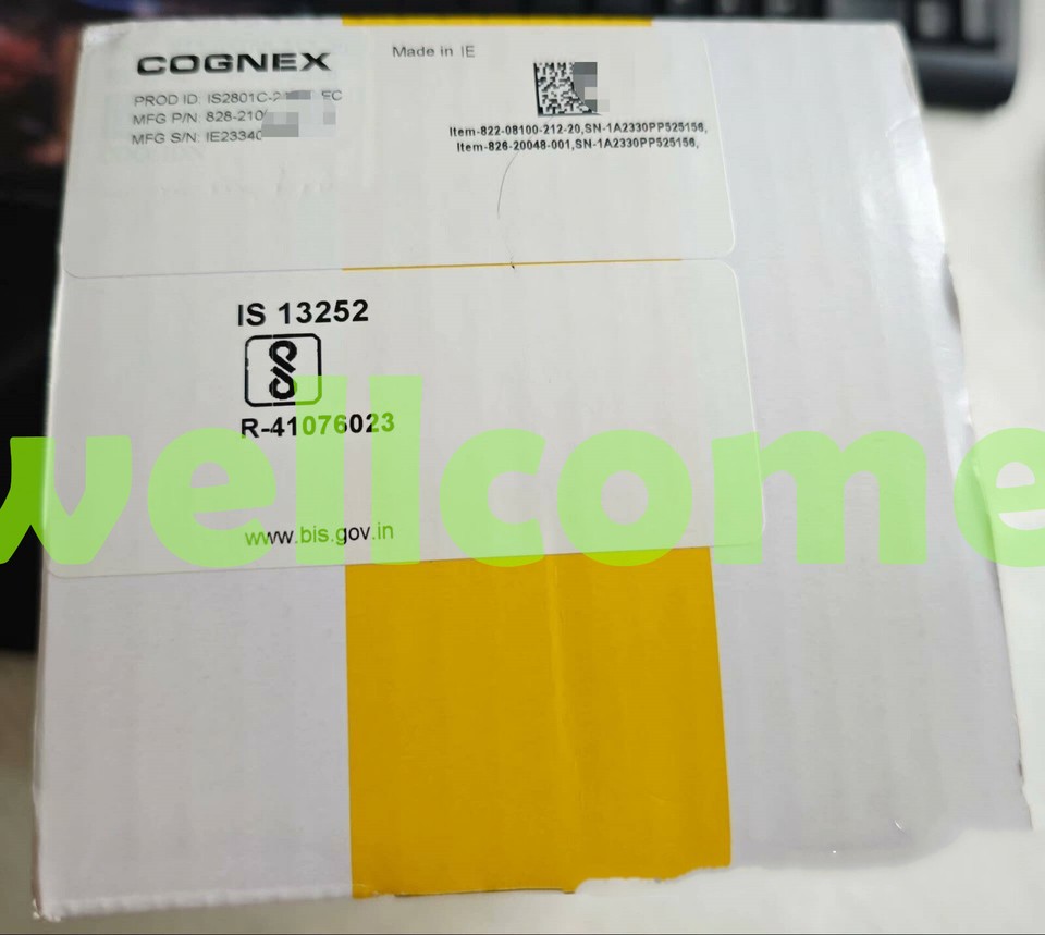 NEW COGNEX IS2801C-24520-EC smart camera Fast shipping via FedEx or DHL ...