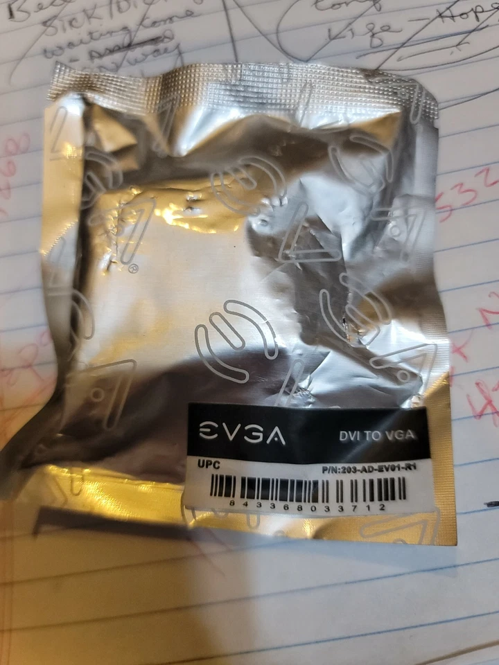 Ten (10) Evga DVI to VGA adapter DVI Video - HD-15 - Image 4 of 4