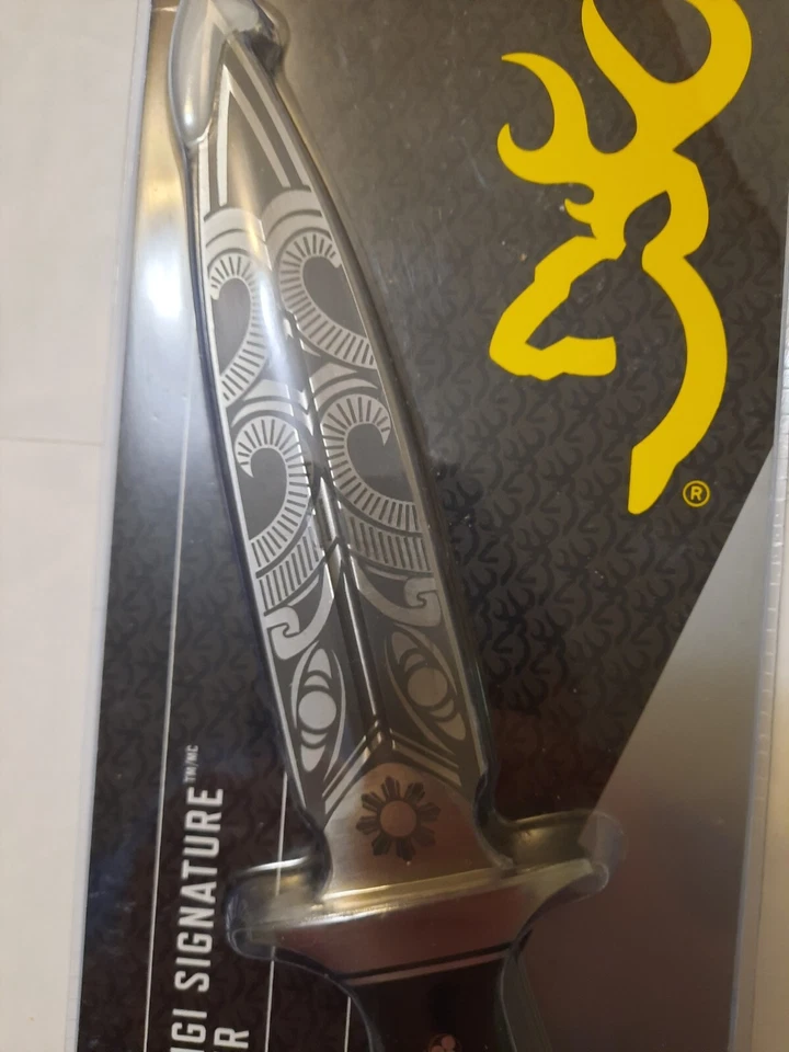 Browning Black Label Wihongi Signature Series Dagger 5.3125" Spear Point Blade - Image 2 of 4
